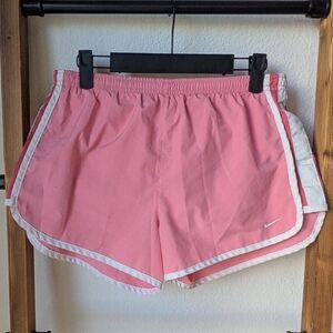 Nike Women's Pink Fit Duo Running Shorts - Size S